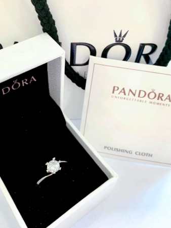 Pandora Diamond Promise Ring - High Quality Anniversary Gift