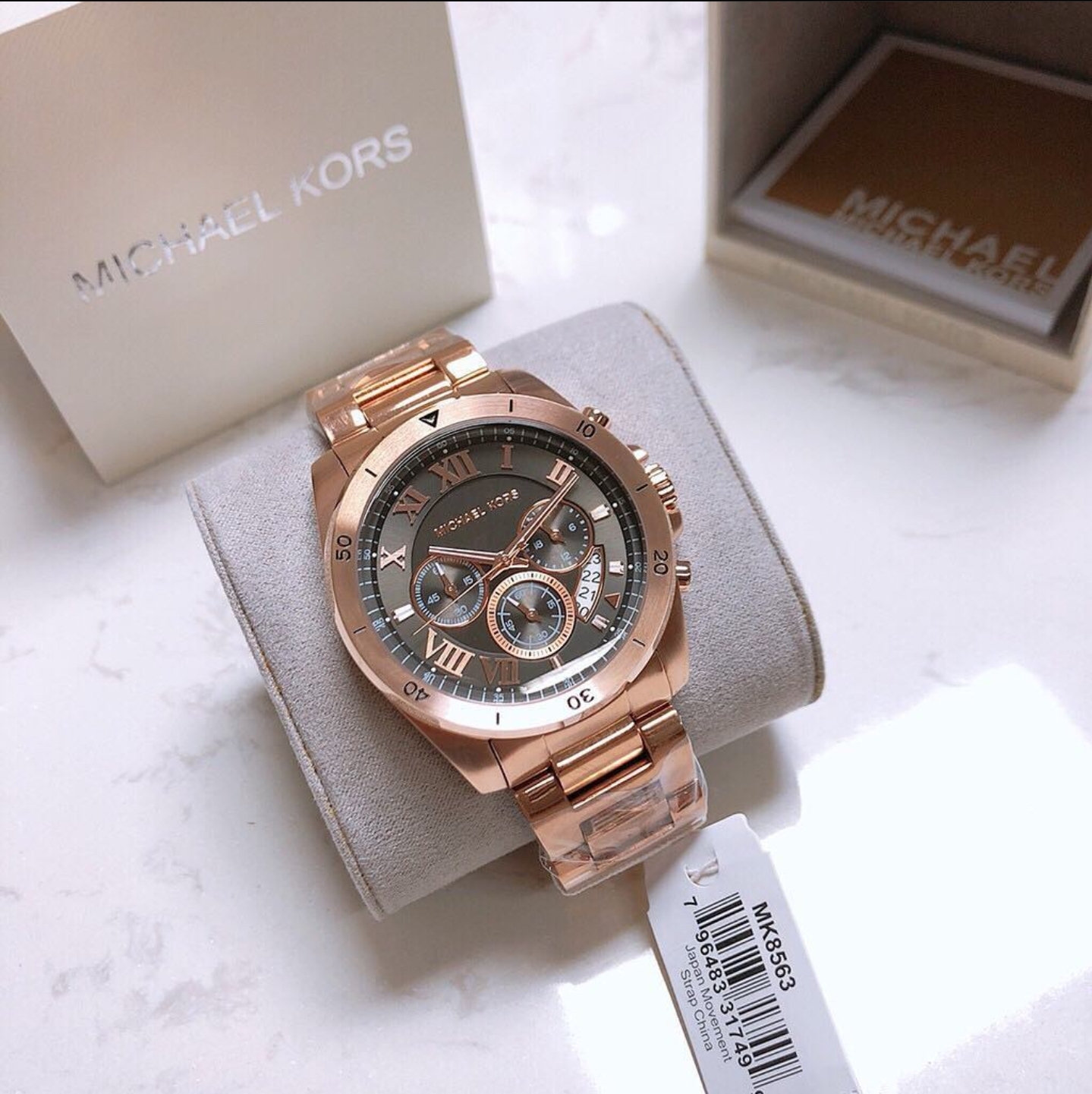MK8563 Michael Kors Brecken Grey Dial 