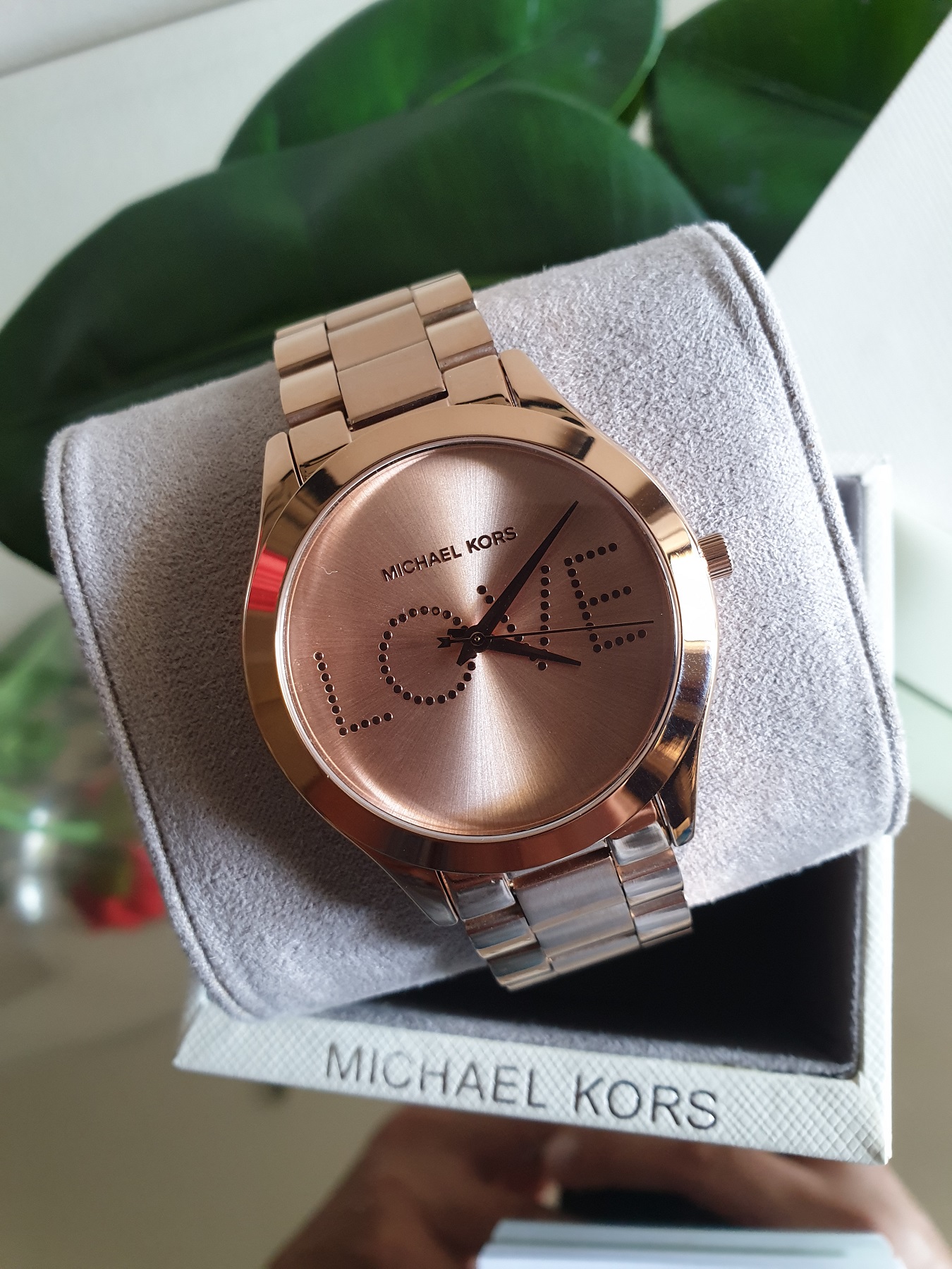 Michael Kors Ladies MK3804 Slim Runway 