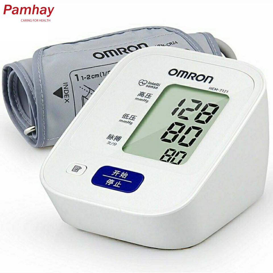 Omron Portable LCD Digital Blood Pressure Monitor