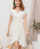 Elizabeth White Dress - Women's Sale Dress for Special Occasions
