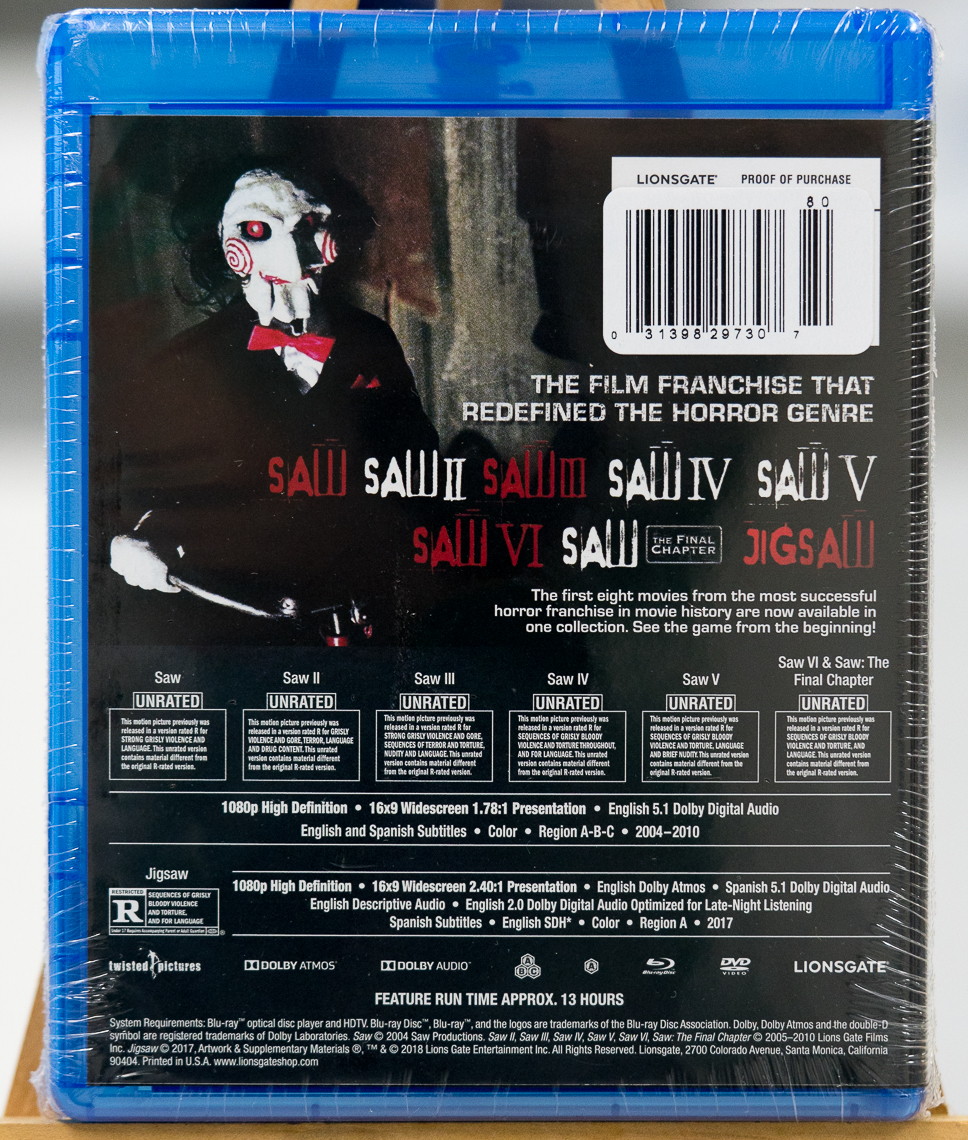 Saw: 8-Film Collection