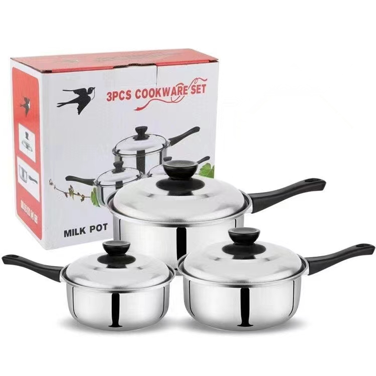 3-in-1 Stainless Steel Cookware Set