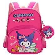 GRACE FASHION Cartoon Backpack Coin Pouch - Kids School Bag