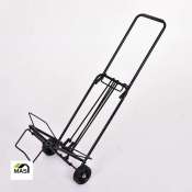 Mas Goods Folding luggage trolley hand truck push cart black