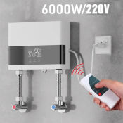 LCD Display Instant Water Heater for Bathrooms and Kitchens