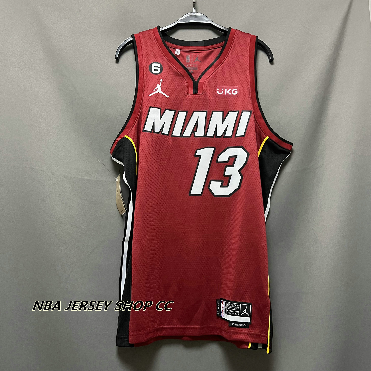 Men's Miami Heat Jimmy Butler #22 Jordan Brand Red 2022/23 Swingman Jersey  - Statement Edition