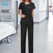 Fityle Nurse Scrub Set - Breathable Uniform for Healthcare