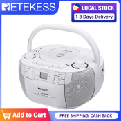 Retekess TR621 Portable CD Cassette Player with Remote Control