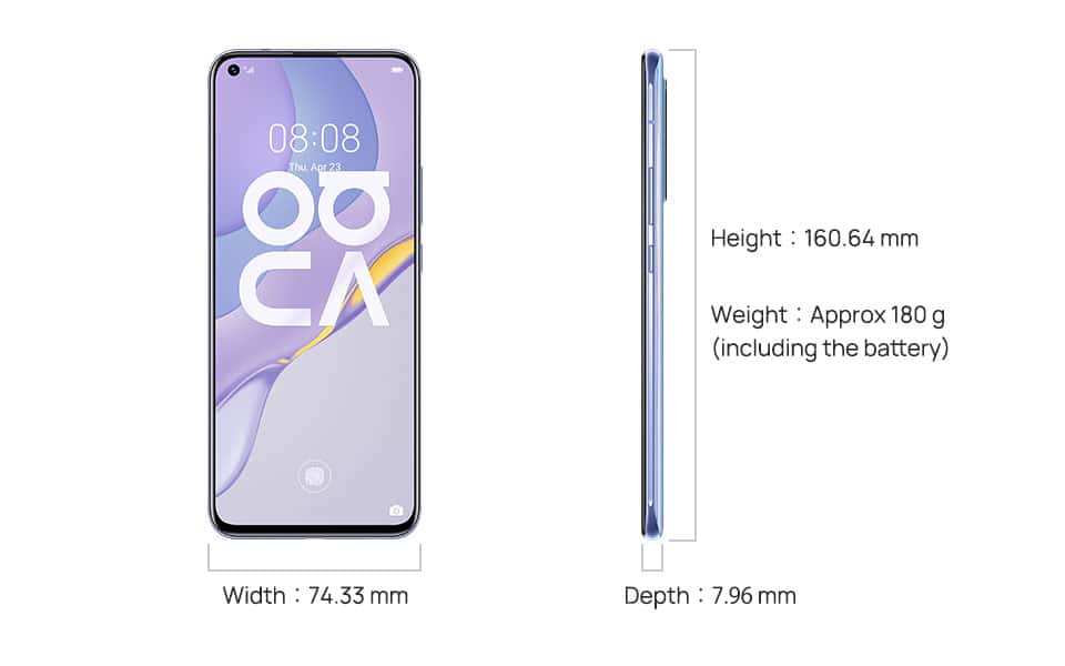 huawei nova 7 camera specs