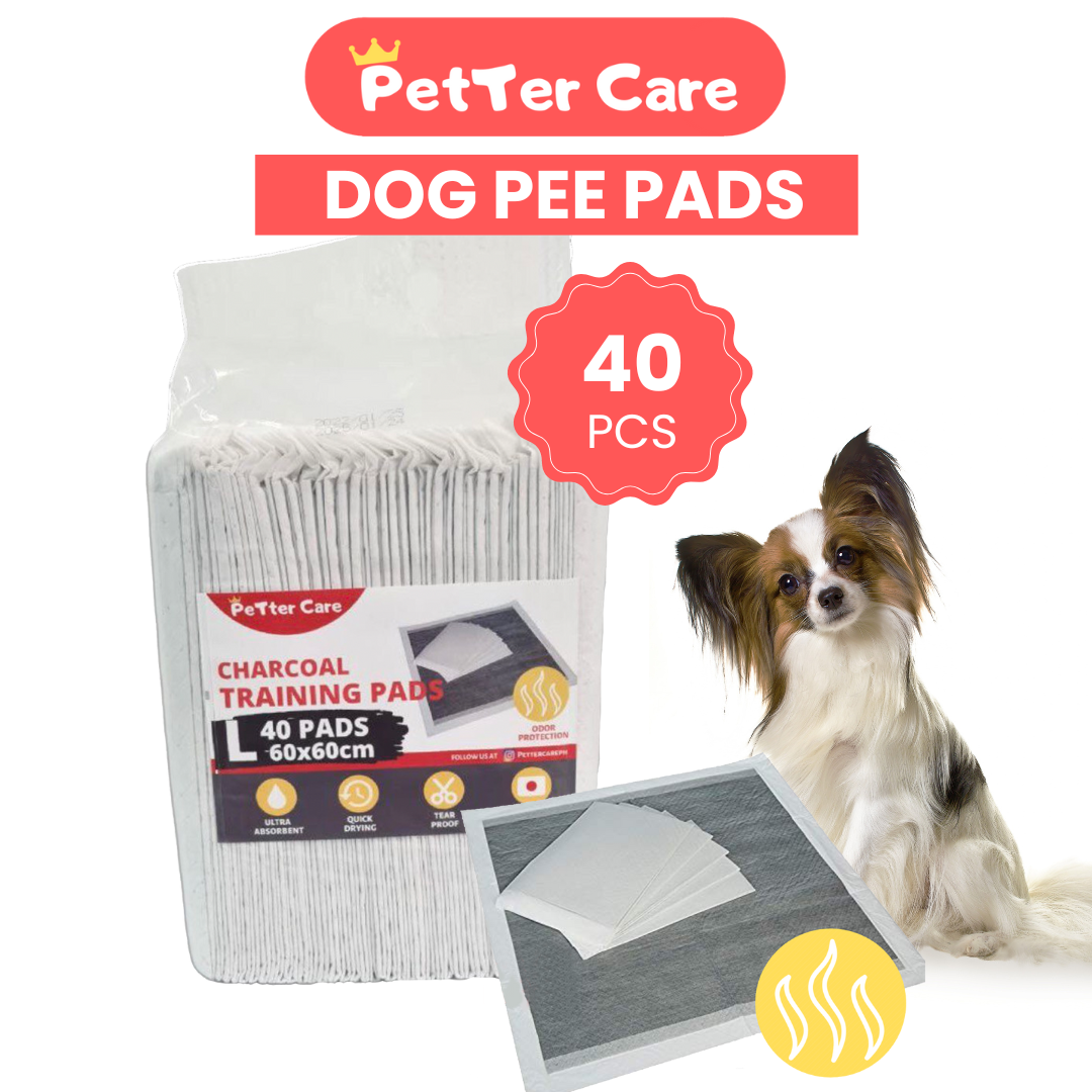 50pcs Petter Care Charcoal Dog Training Pads Pee Pads for Dogs