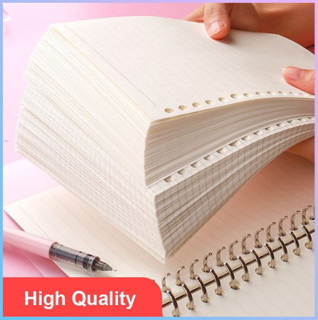 Binder Refill 60 Sheets20/26/30 Holes Loose-Leaf Refill Pages Binder Notebook Notebook Refill School Office Stationery