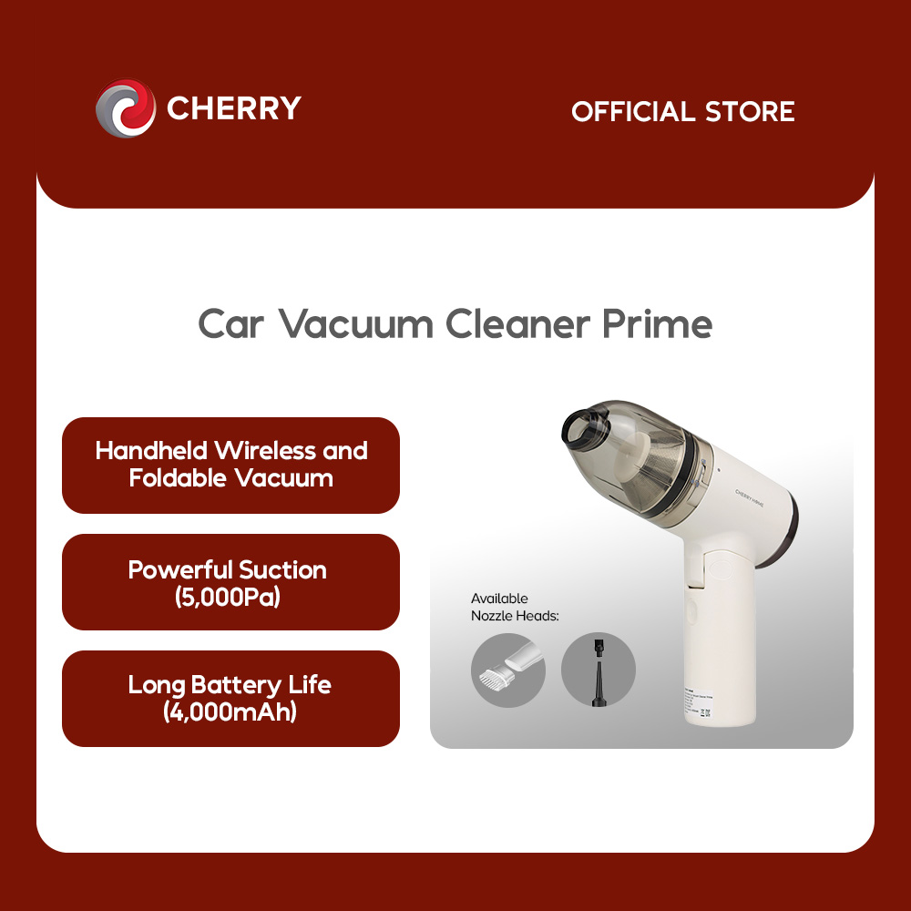 CHERRY Car Vacuum Cleaner Prime (Wireless/Portable)
