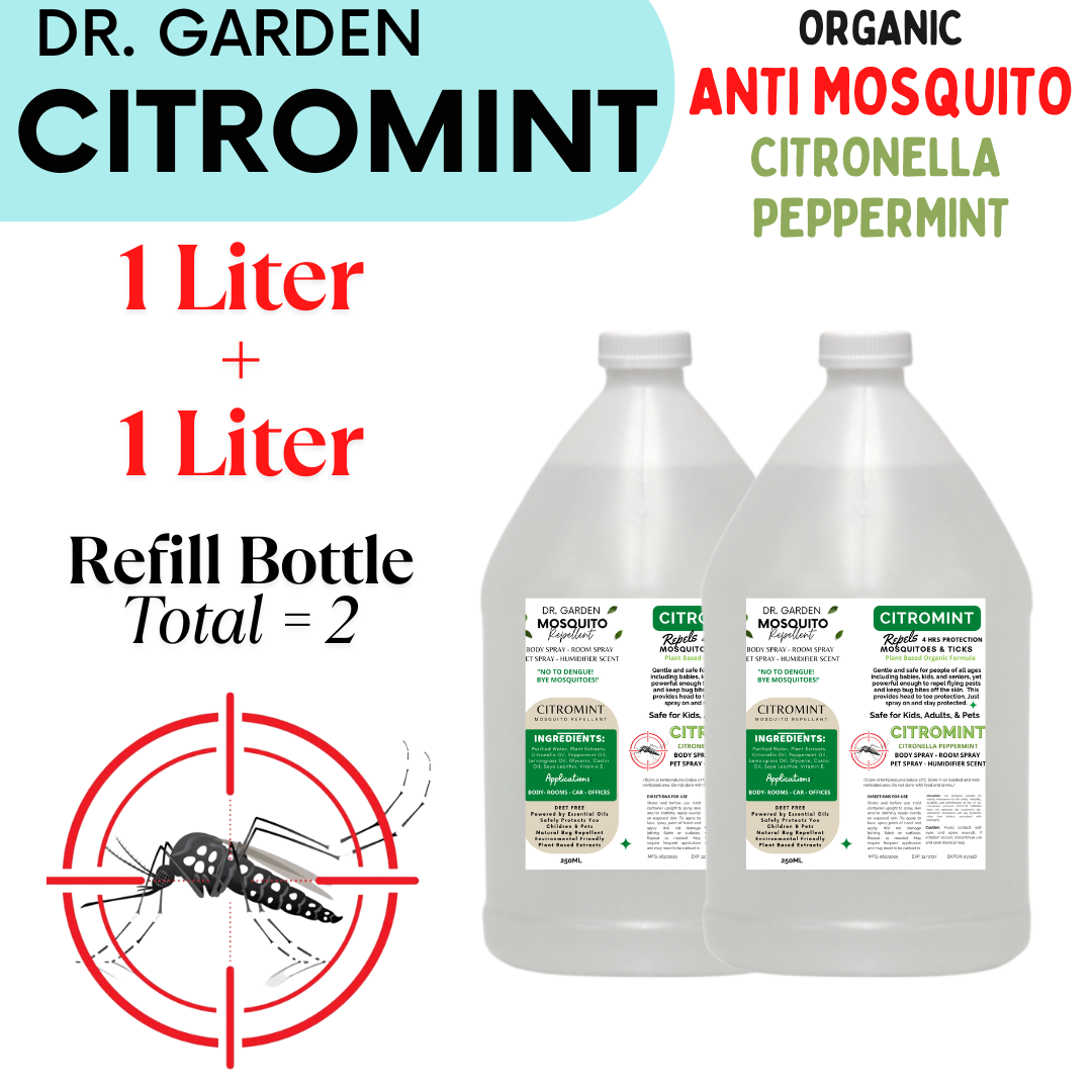Dr Garden CITROMINT (Citronella & Peppermint) Mosquito Repellant, Citronella Anti Mosquito, Insect Repellent, Citronella, Mosquito Repellant Citronella, Insects And Mosquitos Killer Spray, Anti Mosquito, Mosquito Spray, Insect Spray, - Image 4