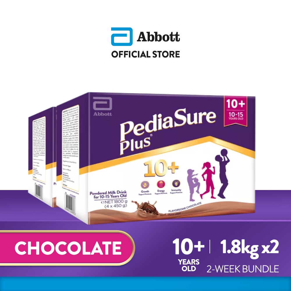 PediaSure Plus Choco Up Age 10+ 1800g Bundle of 2