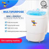 Portable Automatic Mini Washing Machine with Dryer - Household Use