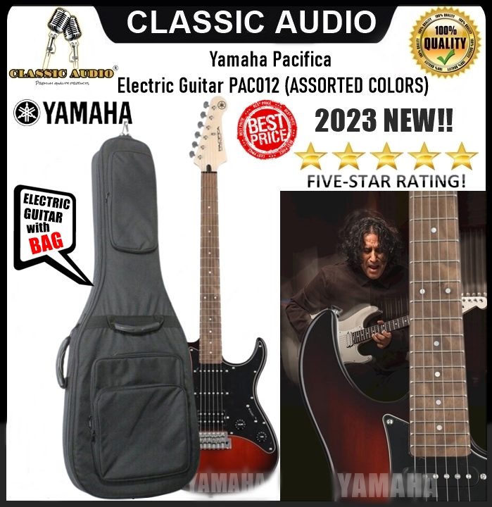 Yamaha PAC012DLX Electric Guitar Bundle