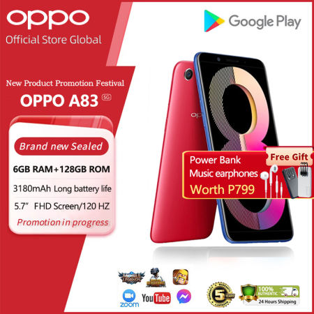 OPPO A83 6GB RAM 128GB Facial Recognition Cellphone