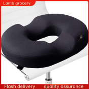 Donut Pillow Hemorrhoid Cushion Support - Memory Foam Seat