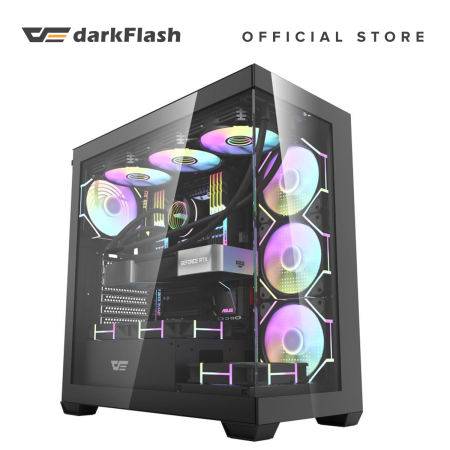 darkFlash DS900 270 Degree Panoramic design Without A-pillar Atx Gaming Case