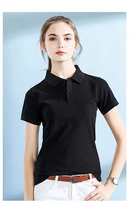 black polo shirt ladies