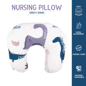 Kozy Blankie Nursing Pillow - Gray Dino