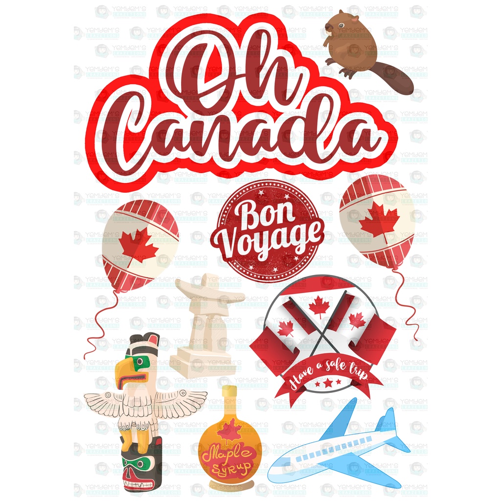 Shop Canada Cake Toppers with great discounts and prices online - Oct 2023  | Lazada Philippines