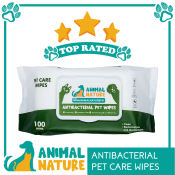 Nature Pet Care Antibacterial Wipes - Extra Thick and Soft