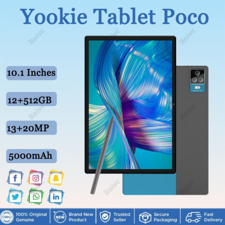 Yookie Poco 10" Android Tablet with Keyboard and Pen