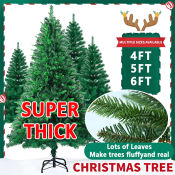 Super Thick Christmas Tree - 4FT/5FT/6FT for Home Decor