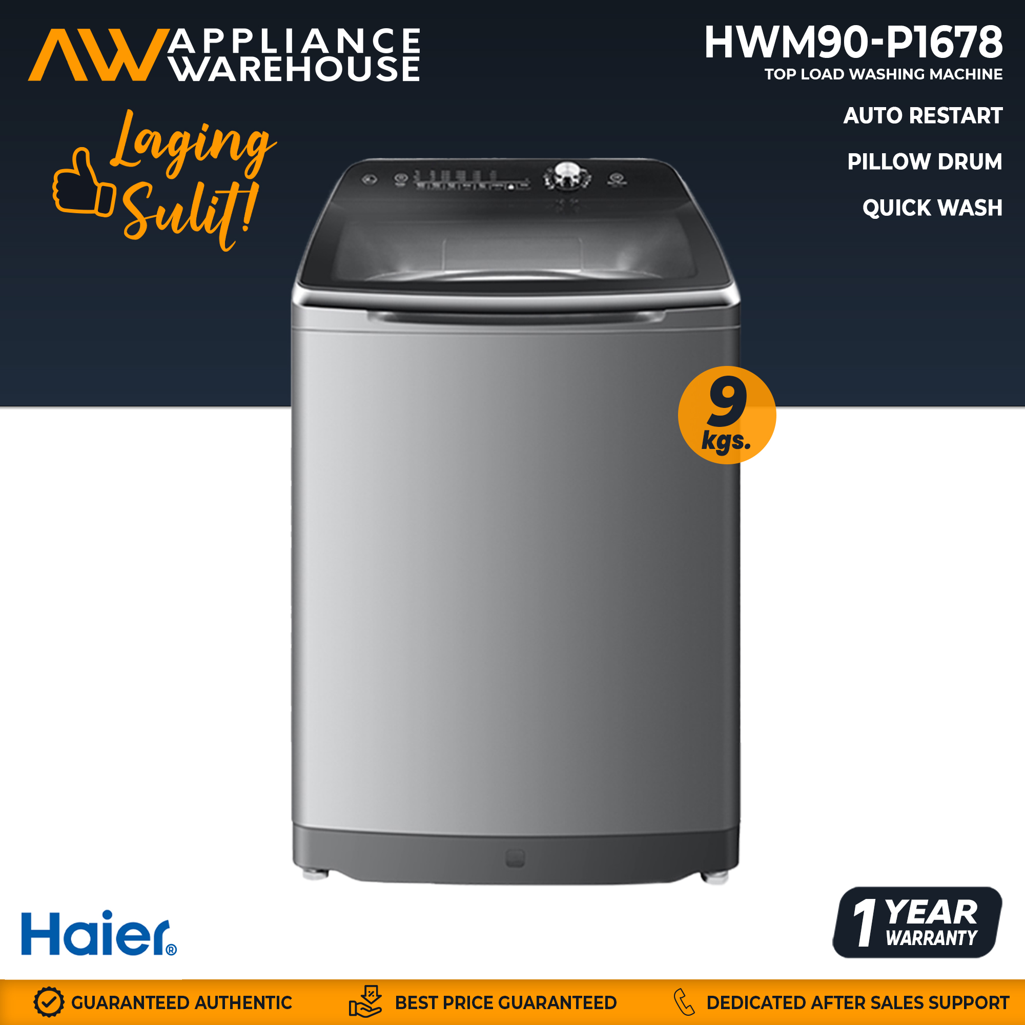 Haier washing deals machine new model