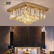 SUNSHINE Luxury Crystal LED Ceiling Light for Living Room