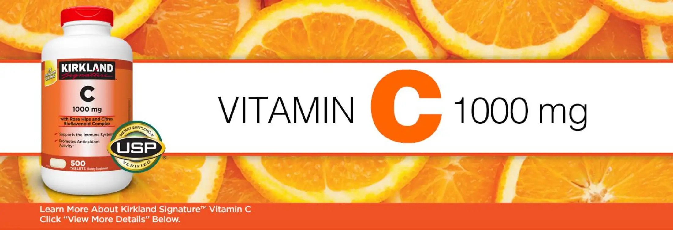 Kirkland Vitamin C 1000mg 500pc Expiry May 23 Lazada Ph