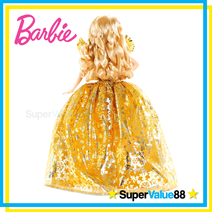 Barbie signature 2020 holiday discount barbie doll in golden gown