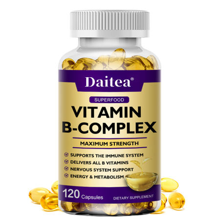 Energy Boosting B Complex Supplement for Daily Mental Performance