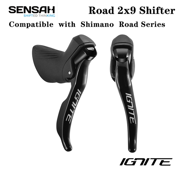 SENSAH IGNITE Road Bike Shifter 2x8 2x9 Speed Brake Lever Bicycle