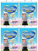 MamyPoko Pants for Girls XXXL 14's by 4 Packs