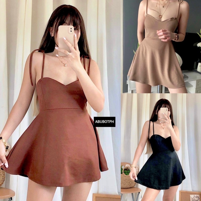 ♒ALLISON Korean Skater Dress (With Pouch and Etiketa)♨