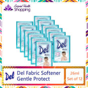 Del Gentle Protect Fabric Conditioner  Set Of 12