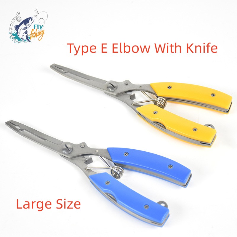 Stainless Steel Fishing Pliers Long Flat Nose Fishing Pliers
