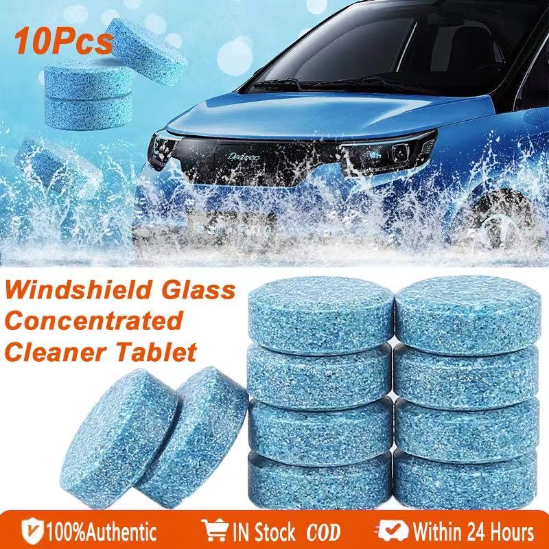 Car Glass Water Effervescent Tablets, Concentrated Wiper, 49 OFF