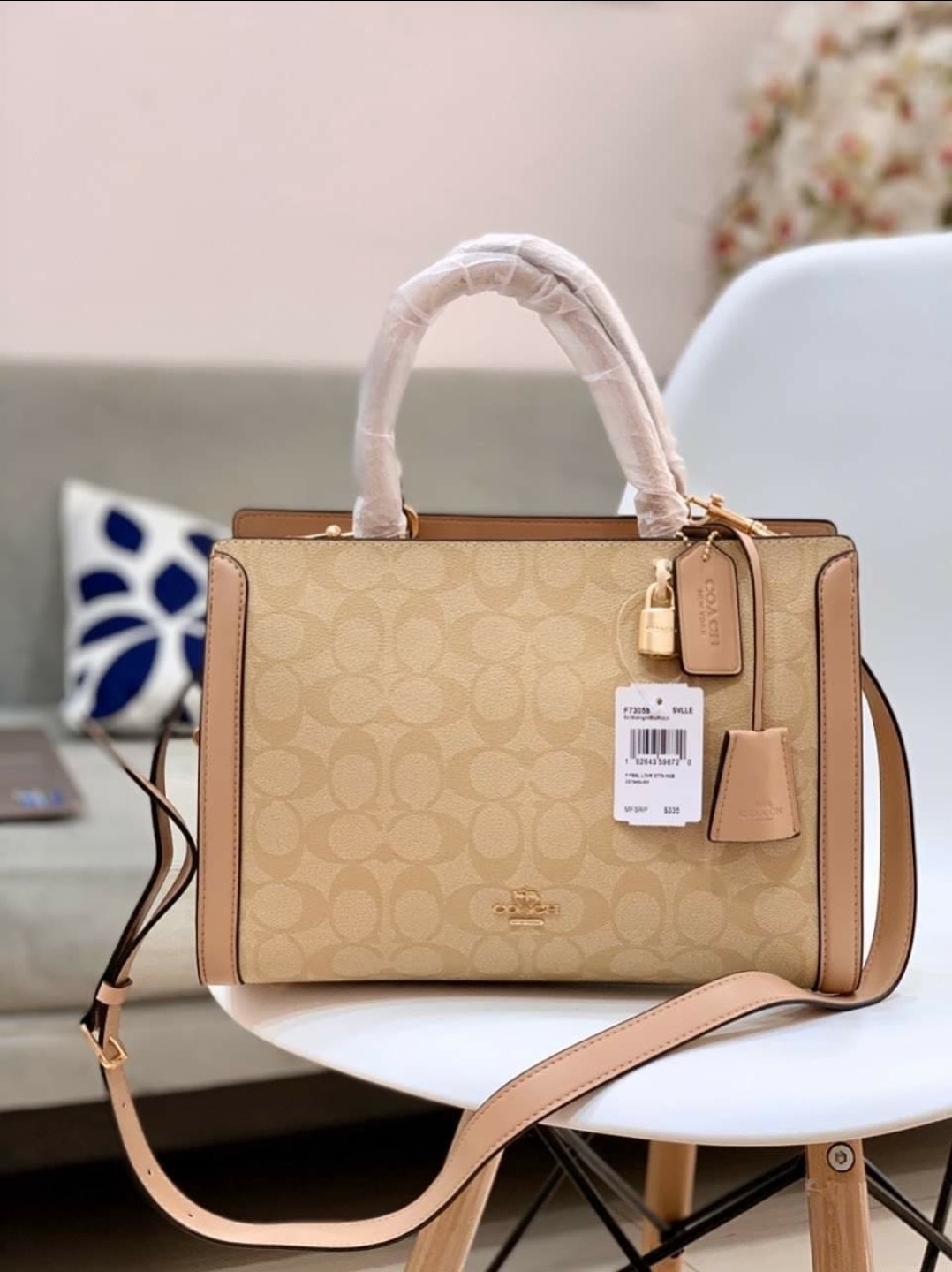 Coach small hot sale zoe carryall