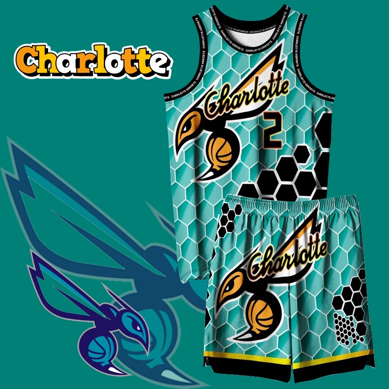 Subliminator Charlotte Hornets Basketball Jerseys