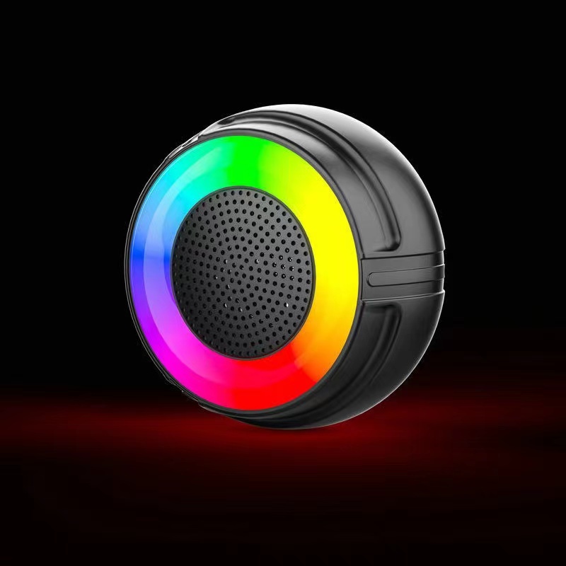 ✦BT-1203 LED Luminous Round Mini Portable Bluetooth Wireless Speaker Bass  stereo Multicolor Surround♢ | Lazada PH