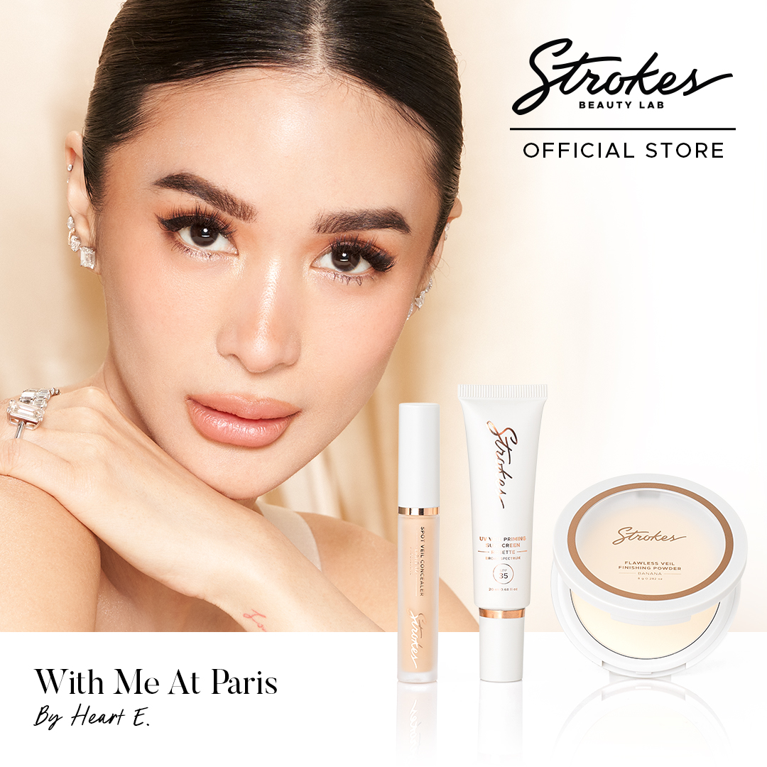 Discount on Strokes Beauty Lab  shoes - SKU: With Me at Paris - By Heart E. [Priming Sunscreen, Concealer, Finishing Powder]