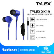 TYLEX XK19 Stereo Earphones with Microphone