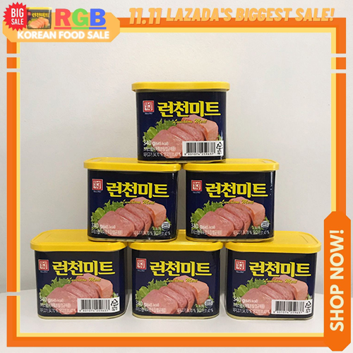 3 PIECES OF HANSUNG KOREAN LUNCHEON MEAT Expiration 04/2024