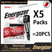 Energizer Max Alkaline AAA Batteries Pack of 20