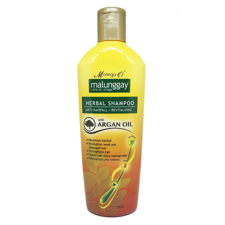 Moringa-O2 Herbal Anti-Hairfall Shampoo with Argan Oil 200ml
