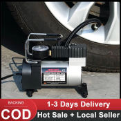 Portable 12V Car Air Compressor Pump - Heavy Duty